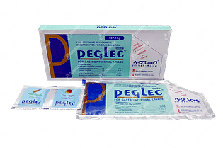 Peglec Pineapple Or Orange Flavour Powder 137.15gm