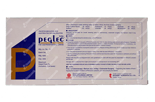 Peglec Pineapple Or Orange Flavour Powder 137.15gm