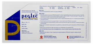 Peglec Pineapple Or Orange Flavour Powder 137.15gm