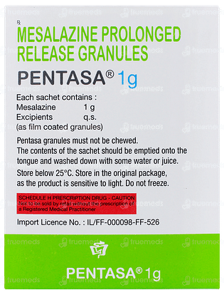 Pentasa 1g Granules 1gm