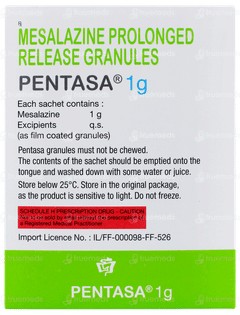 Pentasa 1g Granules 1gm