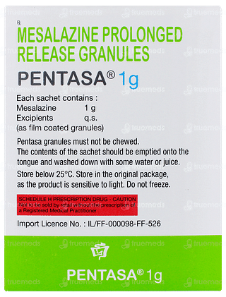 Pentasa 1g Granules 1gm