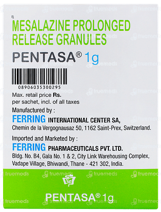 Pentasa 1g Granules 1gm