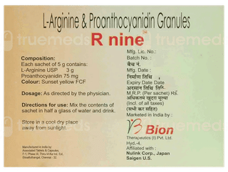 R Nine Sachet 5Gm