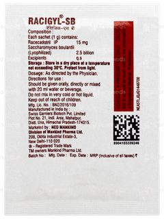Racigyl Sb Sachet 1gm Racigyl Sb Sachet 1gm