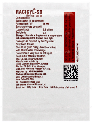 Racigyl Sb Sachet 1gm