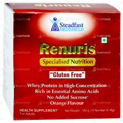 Renuris Orange Flavour Sachet 16gm