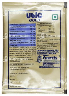 Ubiq Gold Sachet 7.5gm