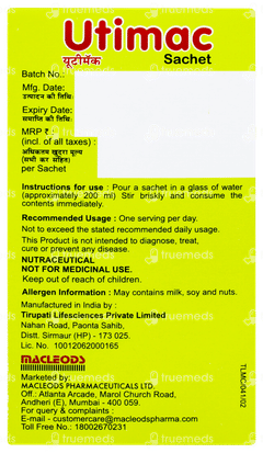 Utimac Sachet 5gm