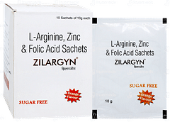 Zilargyn Orange Flavour Sugar Free Sachet 10gm