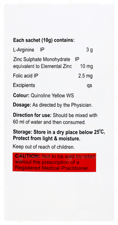 Zilargyn Orange Flavour Sugar Free Sachet 10gm