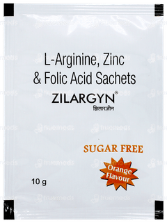 Zilargyn Orange Flavour Sugar Free Sachet 10gm