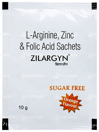 Zilargyn Orange Flavour Sugar Free Sachet 10gm