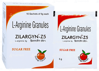 Zilargyn Z5 Orange Flavour Sugar Free Granules 5gm