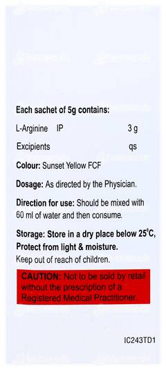 Zilargyn Z5 Orange Flavour Sugar Free Sachet 5gm