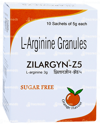 Zilargyn Z5 Orange Flavour Sugar Free Granules 5gm