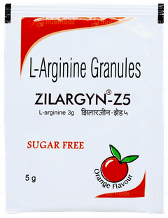Zilargyn Z5 Orange Flavour Sugar Free Sachet 5gm
