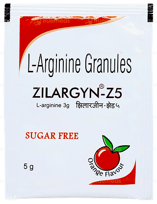 Zilargyn Z5 Orange Flavour Sugar Free Granules 5gm