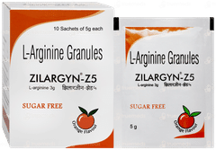 Zilargyn Z5 Orange Flavour Sugar Free Sachet 5gm
