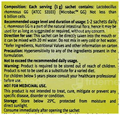 Activkids Unobiotics Junior Sugar Free Sachet 1Gm