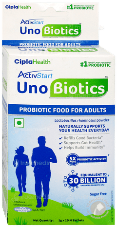 Activstart Uno Biotics Sugar Free Sachet 1Gm