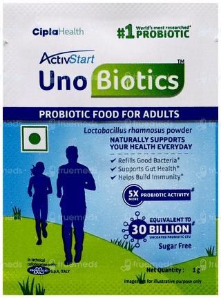 Activstart Uno Biotics Sugar Free Sachet 1Gm
