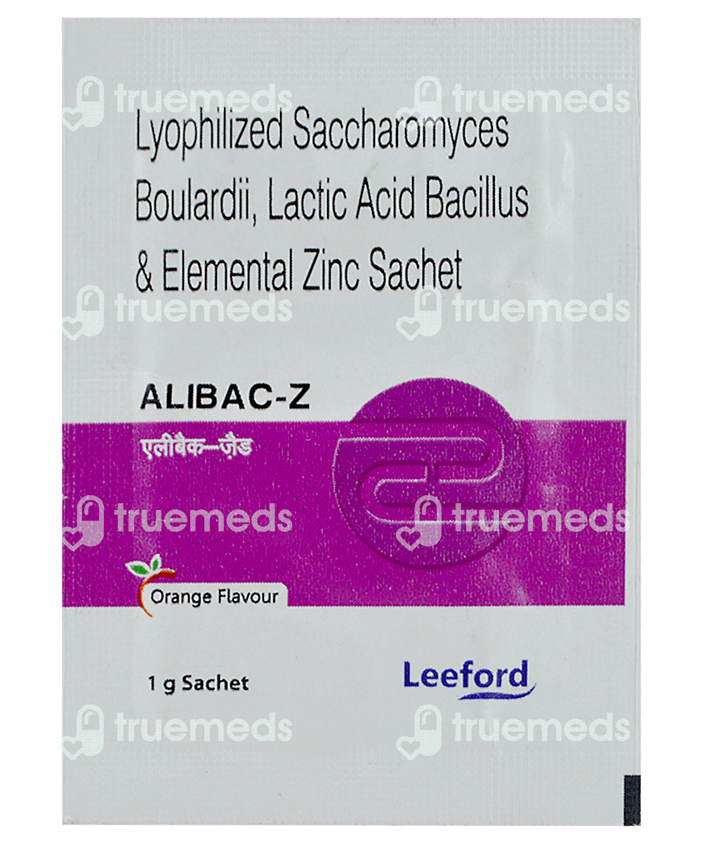 Sacmigut Z Orange Flavour Sachet 1 Gm Uses, Side Effects, Dosage