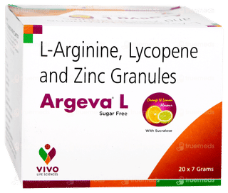 Argeva L Orange N Lemon Flavour Sugar Free Granules 7gm