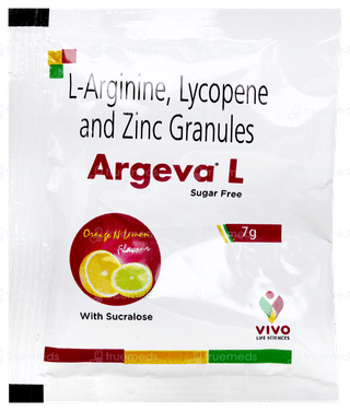 Argeva L Orange N Lemon Flavour Sugar Free Granules 7gm