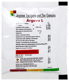 Argeva L Orange N Lemon Flavour Sugar Free Granules 7gm