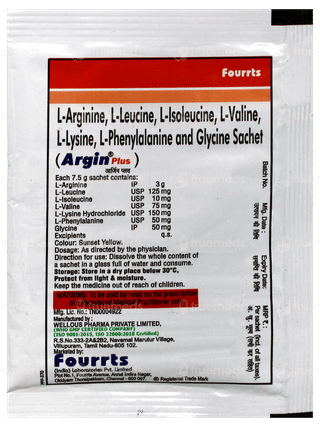 Argin Plus Sachet 7.5Gm