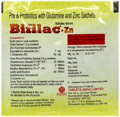 Bifilac Zn Pineapple Flavour Sachet 1Gm