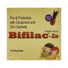 Bifilac Zn Pineapple Flavour Sachet 1gm