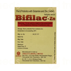 Bifilac Zn Pineapple Flavour Sachet 1gm