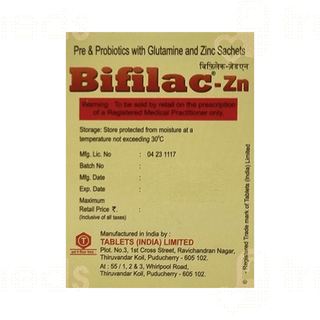 Bifilac Zn Pineapple Flavour Sachet 1gm