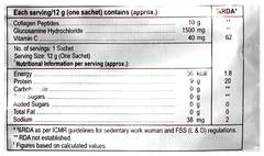 Collacee Gs Orange Pineapple Flavour Sugar Free Sachet 12Gm