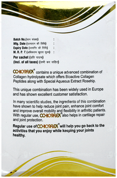 Co Rosiflex Citrus Flavour Sachet 8Gm