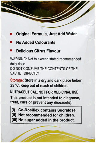 Co Rosiflex Citrus Flavour Sachet 8Gm