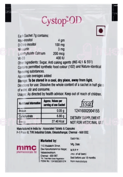 Cystop Od Sachet 7Gm