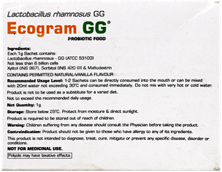 Ecogram Gg Oro Dispersible Sachet 1Gm