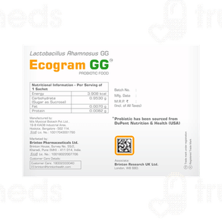 Ecogram Gg Oro Dispersible Sachet 1gm