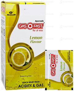 Gasofast Lemon Flavour Sachet 5gm Gasofast Lemon Flavour Sachet 5gm