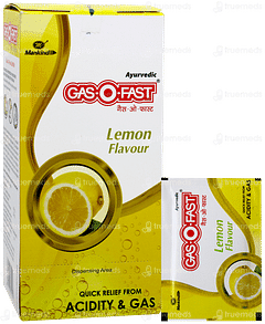 Gasofast Lemon Flavour Sachet 5gm