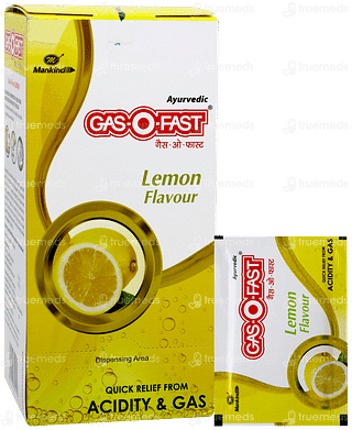 Gasofast Lemon Flavour Sachet 5gm