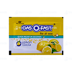 GASOFAST LEMON FLAVOUR SACHET 5GM