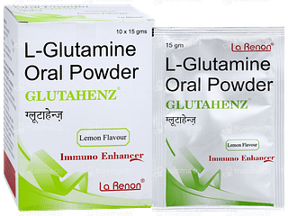 Glutahenz Lemon Flavour Powder 15gm