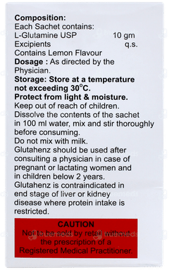 Glutahenz Lemon Flavour Powder 15gm