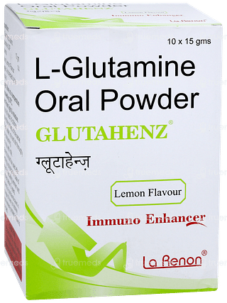 Glutahenz Lemon Flavour Powder 15gm