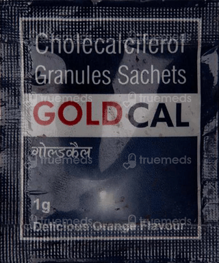 Goldcal Orange Flavour Sachet 1Gm