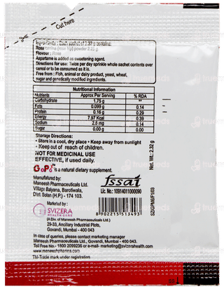 Gopo Sugar Free Sachet 2.25gm
